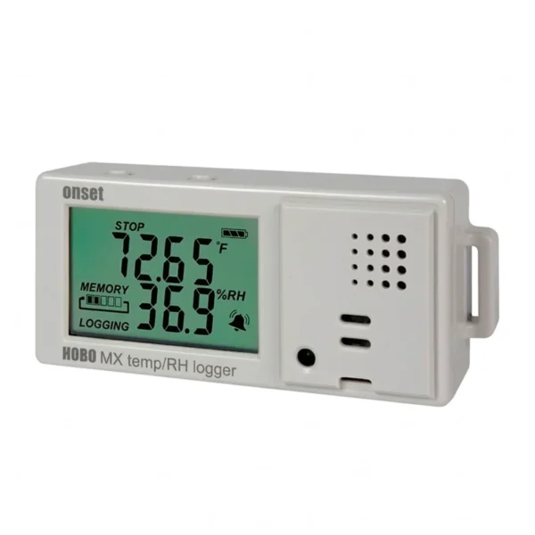 Registrador de temperatura y humedad relativa Hobo MX1101